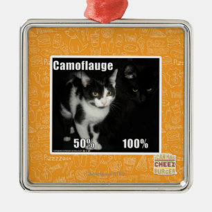 Ornement En Métal Camouflage