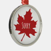 Ornement En Métal Canadian (Droite)