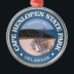 Ornement En Métal Cap Henlopen SP<br><div class="desc">Parc d'état du Cap Henlopen,  Delaware.</div>