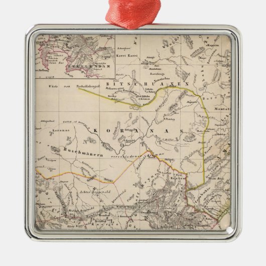 Ornement En Métal Cape Town, Afrique du Sud (Devant)