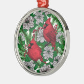 Ornement En Métal Cardinaux 2 (Gauche)