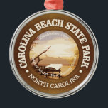 Ornement En Métal Carolina Beach SP<br><div class="desc">Parc d'état de Carolina Beach,  Caroline du Nord.</div>