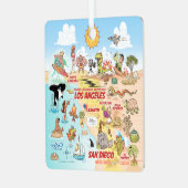 Ornement En Métal Carré SoCal (Avant gauche)