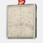 Ornement En Métal Carte céleste (Gauche)