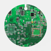 Ornement En Métal Carte circuit imprimé circuit vert PCB (Verso)