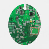 Ornement En Métal Carte circuit imprimé circuit vert PCB (Verso)