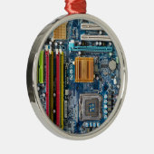 Ornement En Métal Carte de circuit (Droite)