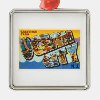 Carte postale de Vintage voyage du New Jersey NJ
