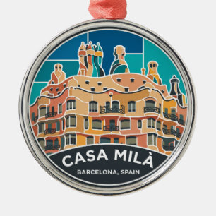 Ornement En Métal Casa Milà Espagne