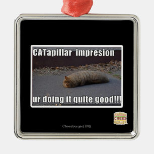 Ornement En Métal CATapillar