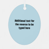 Ornement En Métal Catching Air - Snowboardeur en casquette rouge - v (Verso)