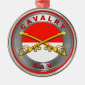 ORNEMENT EN MÉTAL CAVALRY (Devant)