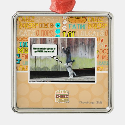 Ornement En Métal Ce ne serait pas plus facile (Devant)