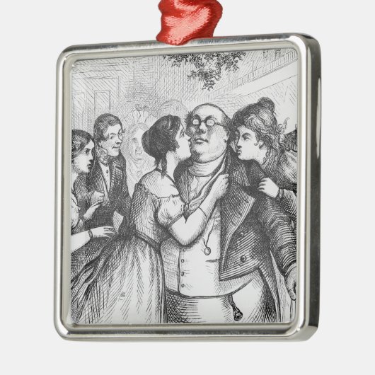 Ornement En Métal C'était une chose agréable pour voir M. Pickwick (Gauche)