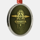 Ornement En Métal Chahta (Choctaw) 2o (Droite)