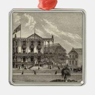 Ornement En Métal Chambre d'Arlington, verger d'océan, NJ