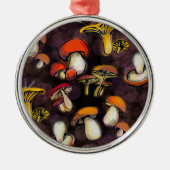 Ornement En Métal champignons sauvages (Devant)