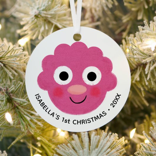 Ornement En Métal Chansons super simples | Fleur personnalisée 1er N (Insitu)