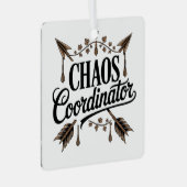 Ornement En Métal Chaos Coordinator (Avant droite)