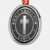 ORNEMENT EN MÉTAL CHAPLAIN CORPS (Gauche)