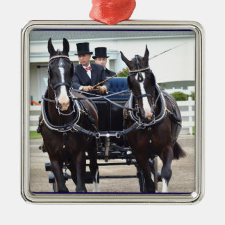 Ornement En Métal chariot de colline de noix conduisant le concours