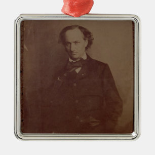 Ornement En Métal Charles Baudelaire (1820-1867), poète français,