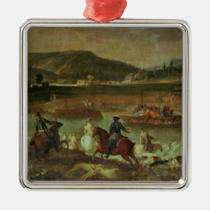 Ornement En Métal Chasse dans la forêt chez Compiegne