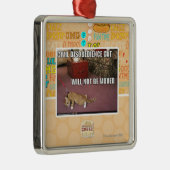 Ornement En Métal Chat de désobéissance civile