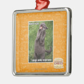 Ornement En Métal Chat d'opéra (Gauche)