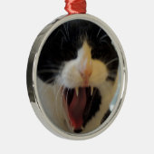 Ornement En Métal Chat fâché (Droite)