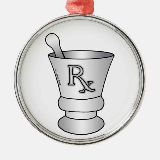 Ornement En Métal Château de mortier (Devant)