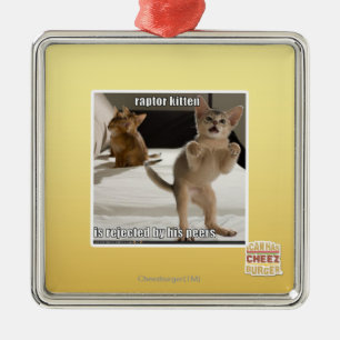 Ornement En Métal Chaton de Raptor