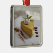 Ornement En Métal Cheesecake Citrouille (Droite)