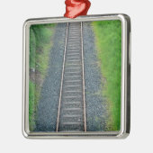 Ornement En Métal Chemin de fer dans la nature, paysage (Gauche)