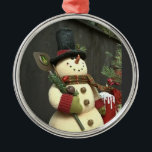 ORNEMENT EN MÉTAL CHERRY SNOWMAN CHRISTMAS<br><div class="desc">A TOUS LES AMATEURS DE NEIGE DU MONDE ENTIER... ... voici le joli ornement pour ajouter un peu de charme à n'importe quel arbre. Et cela fera un grand cadeau toute l'année pour le Snowman Lover dans "votre vie !"</div>
