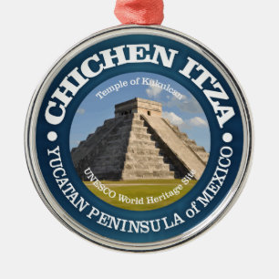 Ornement En Métal Chichen Itza