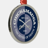 Ornement En Métal Chickamauga (B&G) (Droite)