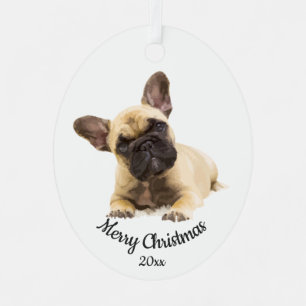 Ornement En Métal Chien de Chien de Chien de Noël
