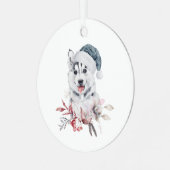 Ornement En Métal Chien de Noël (Avant gauche)