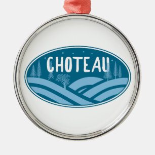 Ornement En Métal Choteau Montana Plein Air