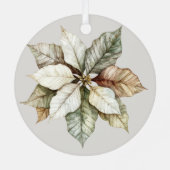 Ornement En Métal Chouette sur la branche (Verso)