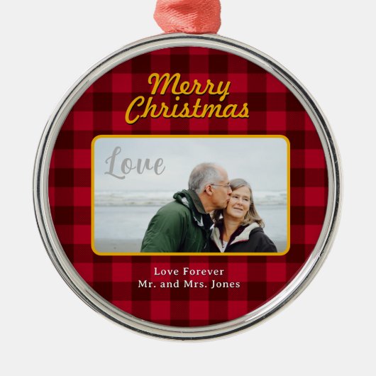 Ornement En Métal Christmas Ornament (Devant)