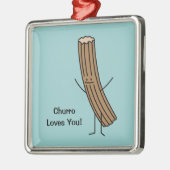 Ornement En Métal Churro T'Aime ! (Gauche)