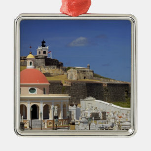 Ornement En Métal Cimetière marin de Porto Rico