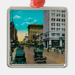 Ornement En Métal Cinquième rue semblant du nord, San Diego