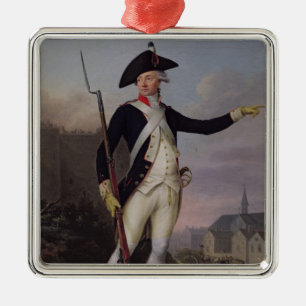 Ornement En Métal Citoyen Nau-Deville dans l'uniforme de garde