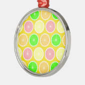 Ornement En Métal Citrus (Gauche)