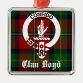 Ornement En Métal Clan Boyd Crest Tartan (Devant)