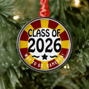 Ornement En Métal Classe d'étoiles de 2026
