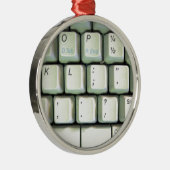 Ornement En Métal Clavier de machine à écrire (Droite)